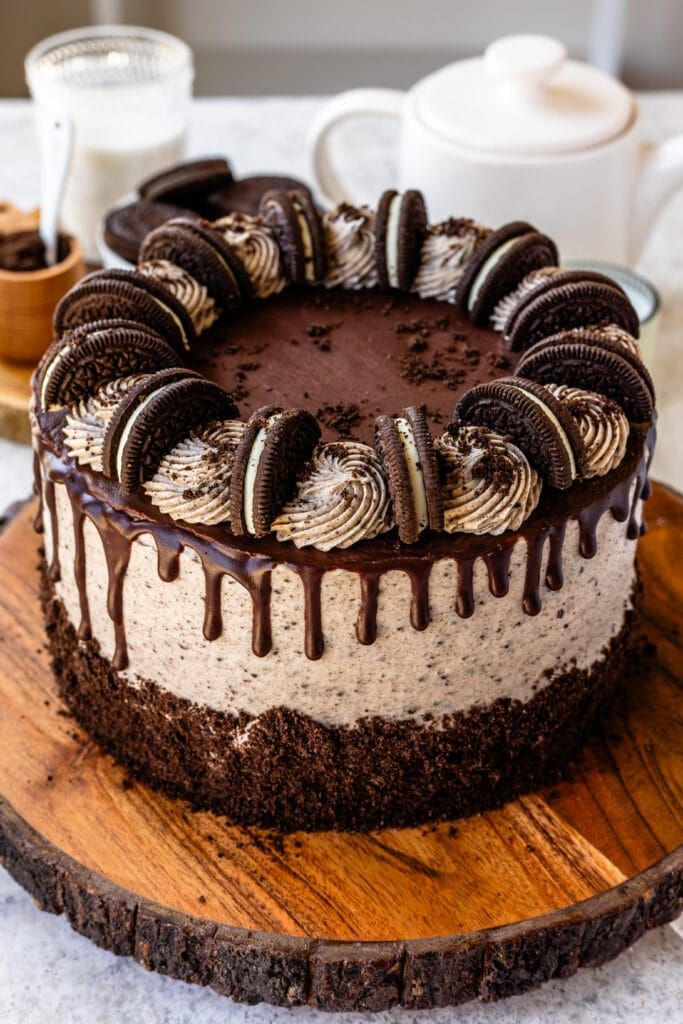 Cookies & Cream Cake – 1 KG Eggless Cookie Crave