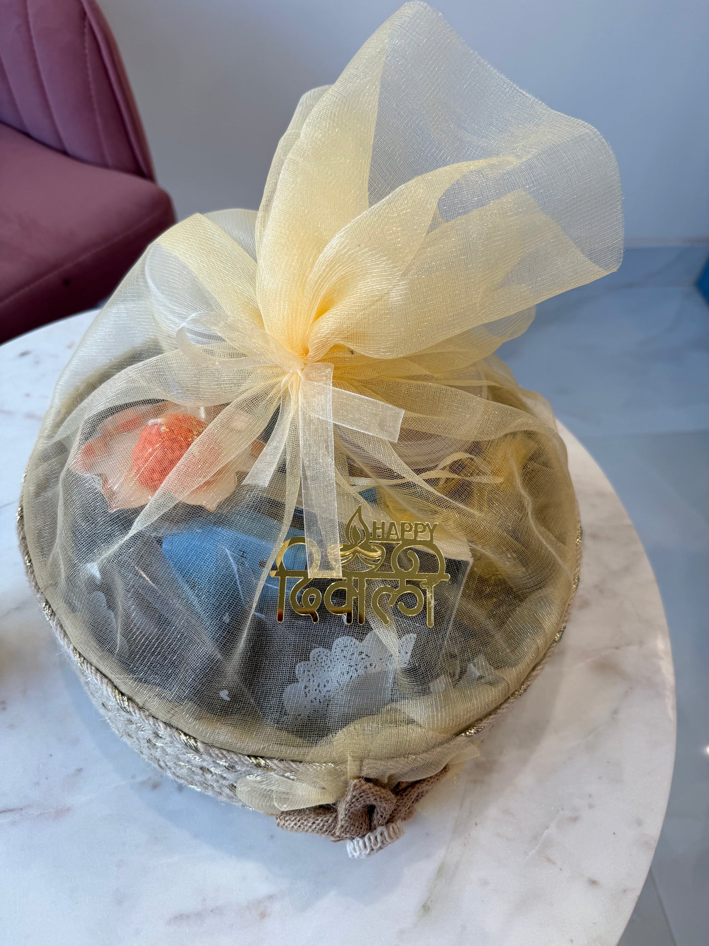 The Luxe Jute Hamper