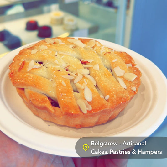 Eggless Classic Apple Pie (180 g) – Freshly Baked Comfort Dessert