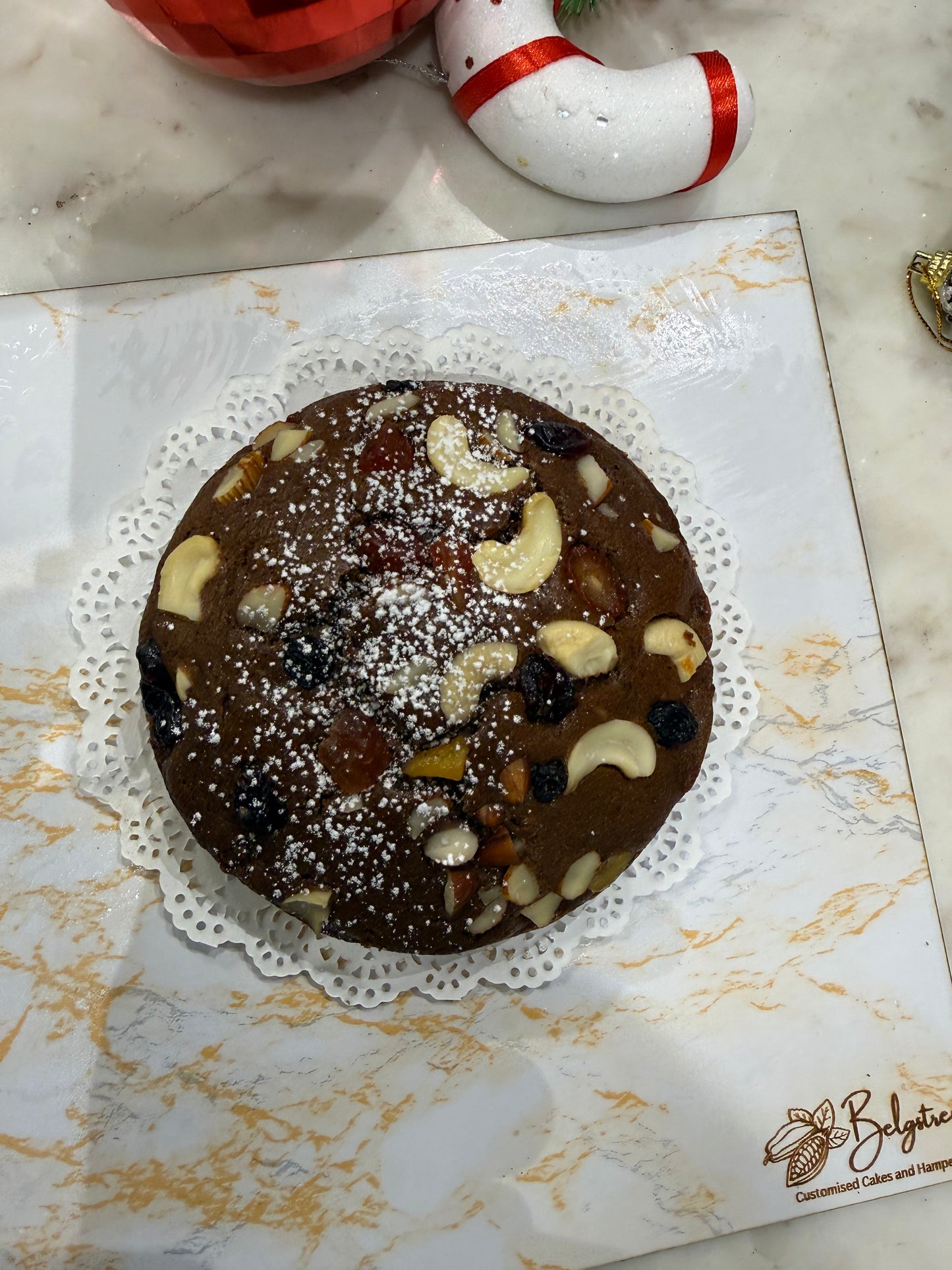 Classic Eggless Rum Plum Cake 350 Grams