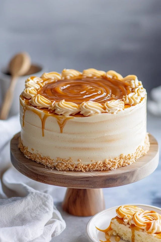 Salted Caramel Indulgence Cake – Eggless Richness