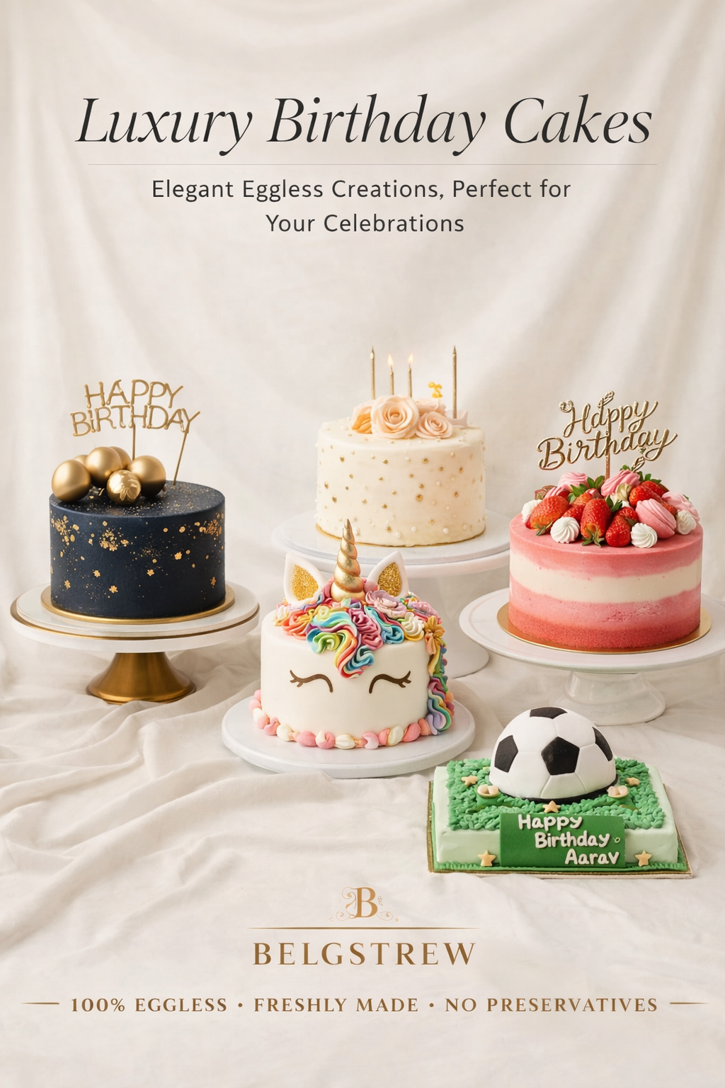 Luxury Birthday Cakes