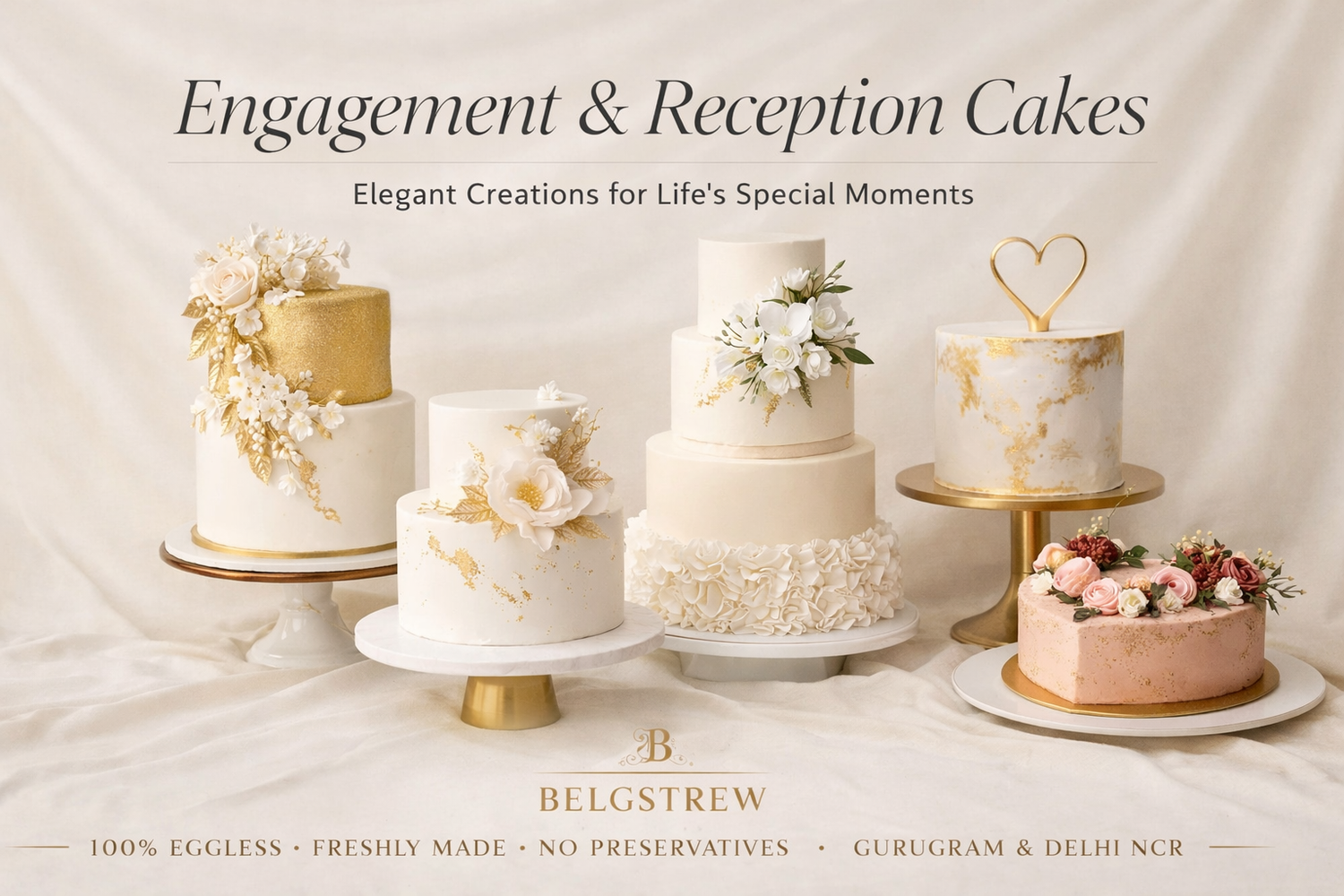 Engagement & Reception Cakes