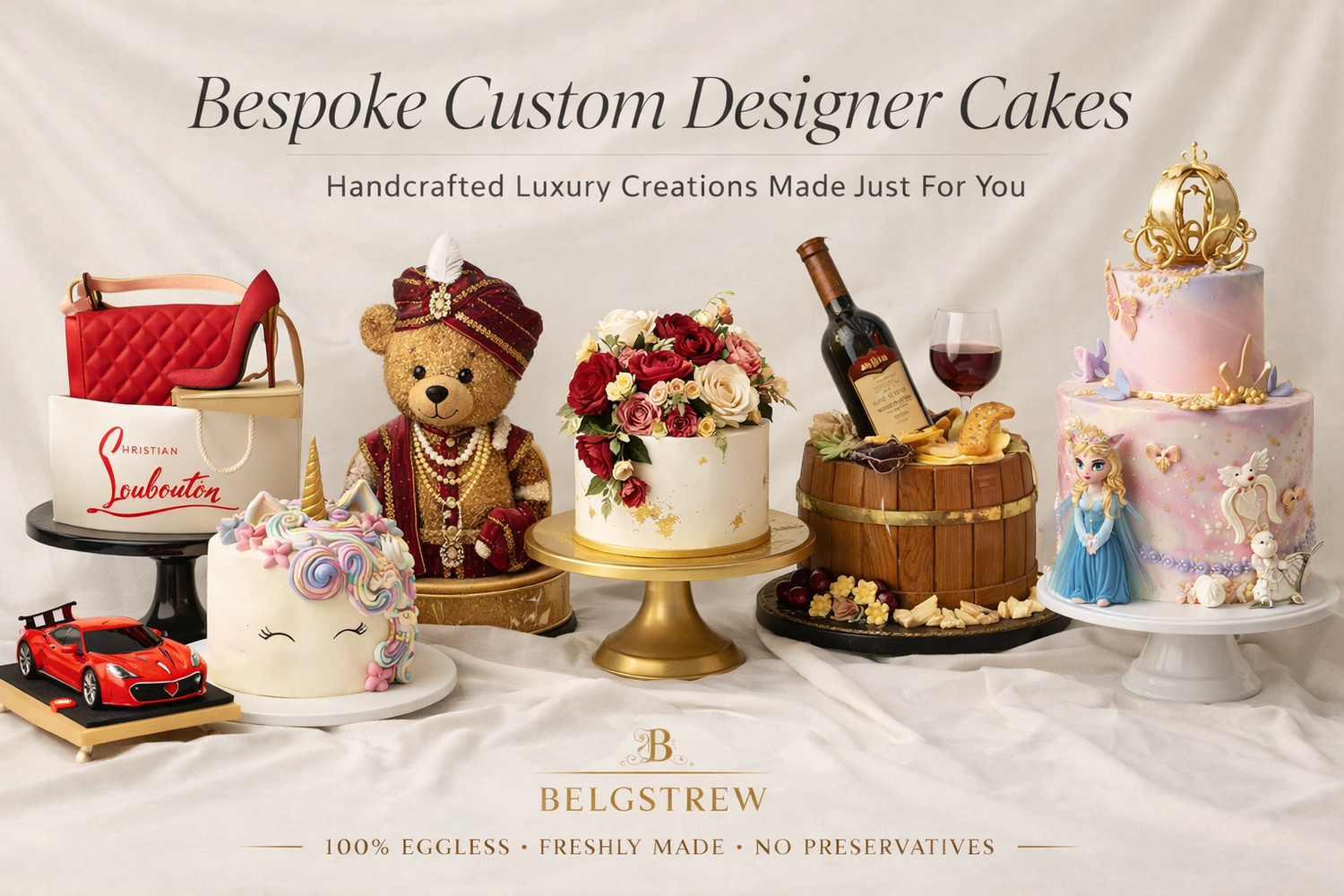 Bespoke Custom Designer Cakes