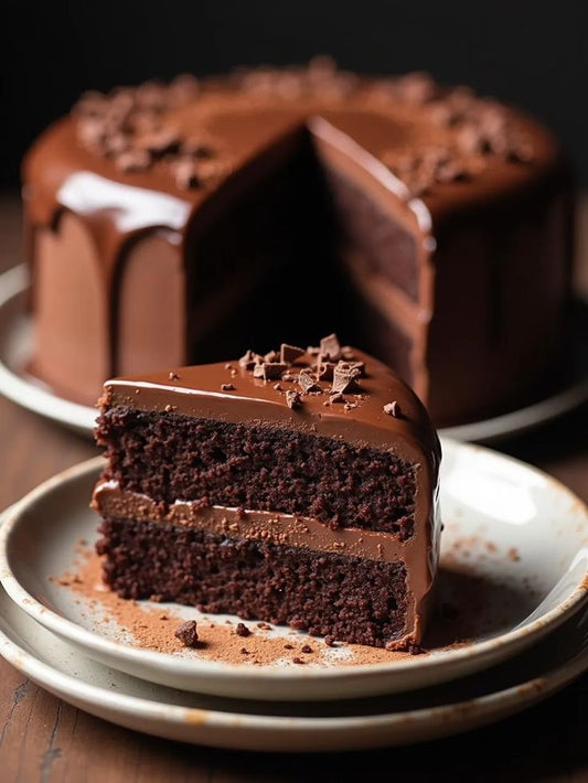 Decadent Eggless Belgian Chocolate Cake – Rich Gourmet Chocolate Indulgence