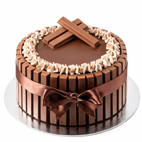Crunchy KitKat Chocolate Celebration Cake — view 1