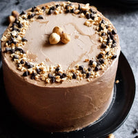 Gourmet Hazelnut Praline Chocolate Cake — view 4