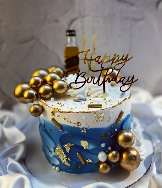 💙 Blue Luxe Cake – 1 KG