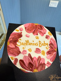 Floral Colour Palette Cake (1 Kg) – Nutella Indulgence — view 2