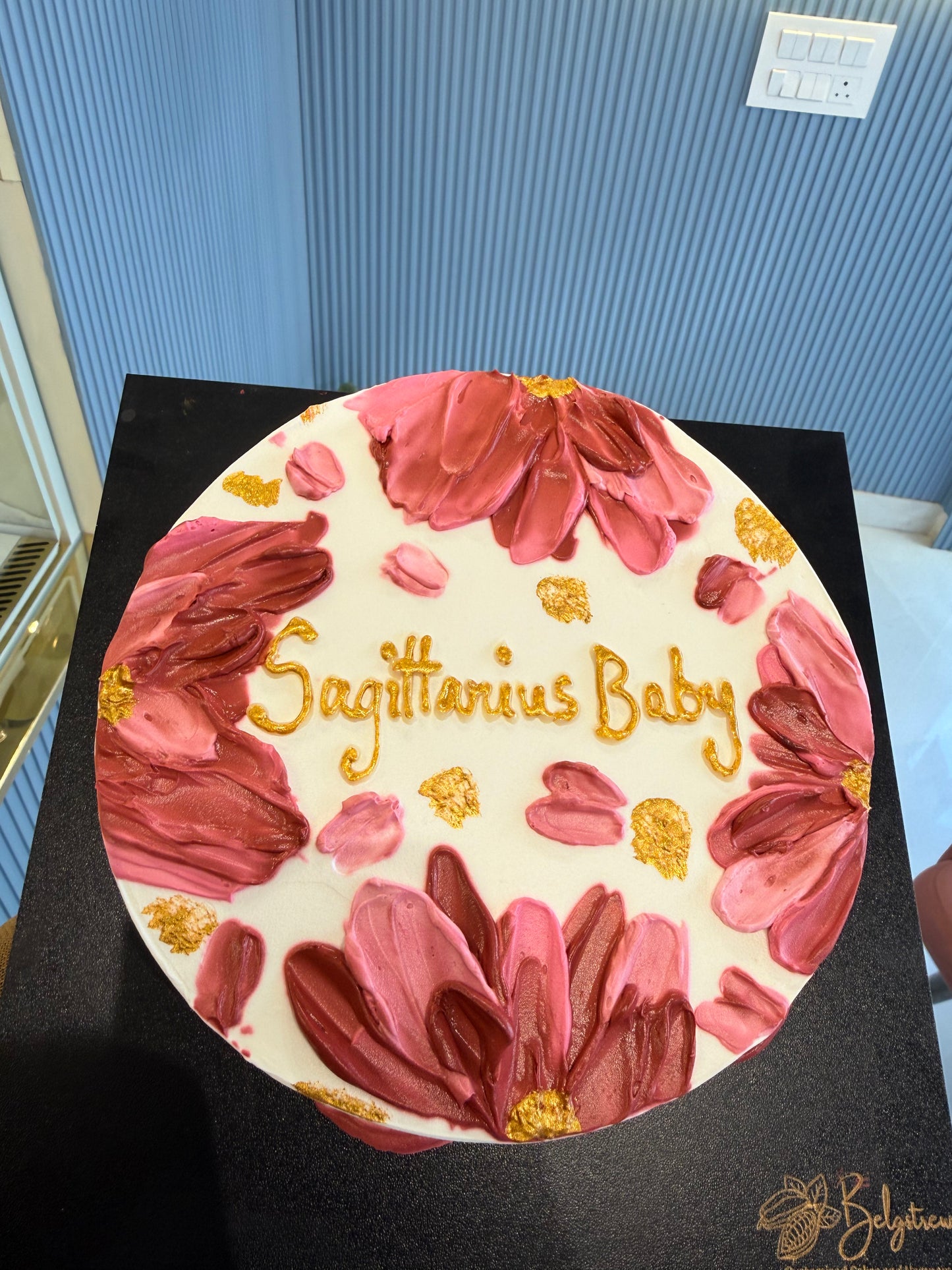 Floral Colour Palette Cake (1 Kg) – Nutella Indulgence