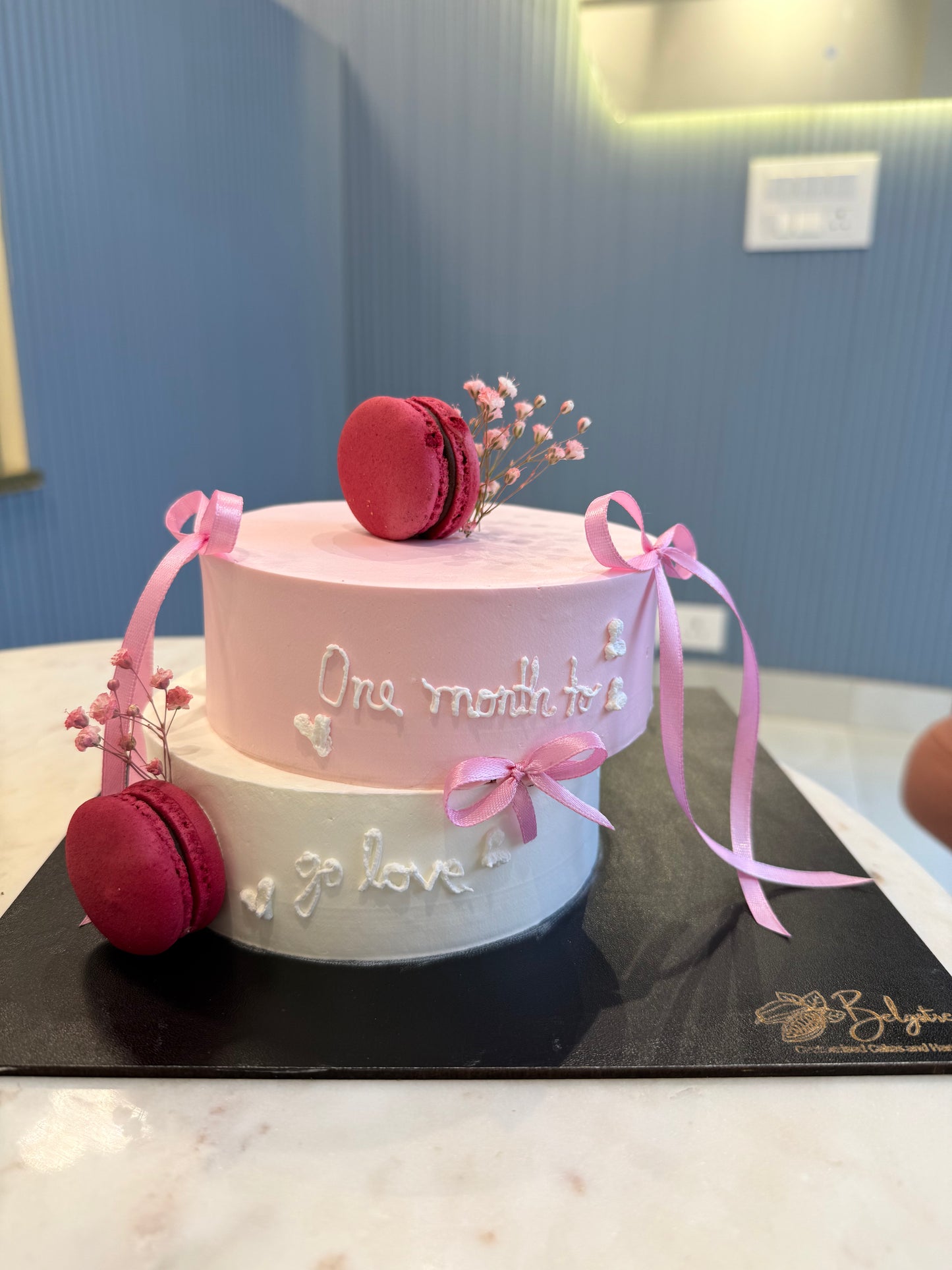 Asymmetric Designer Cake (1 Kg) – Eggless Chocolate Truffle Elegance