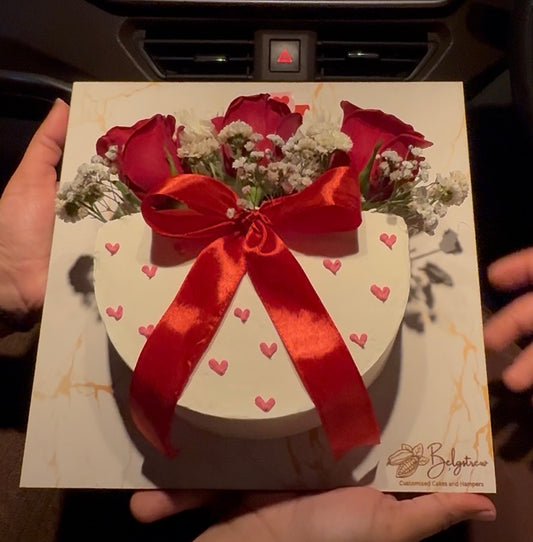 Viral Hidden Note Cake