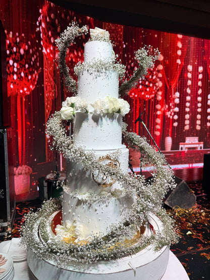 Belgstrew Signature Dual-Revolving Couture Cake Installation