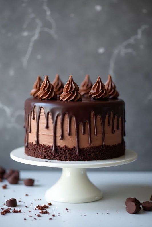 Milk Chocolate Truffle Cake – 1 KG Eggless Smooth Indulgence