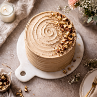 Mocha Bliss Coffee & Vanilla Fusion Cake — view 3