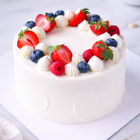 Fresh Fruit Celebration Cake — view 2