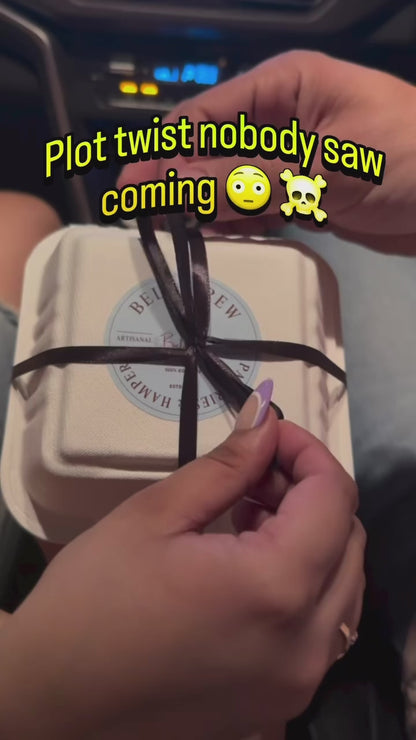 Peel-Off Hidden Message Bento Cake | Interactive Reveal | Belgstrew Gurugram